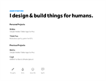 Tablet Screenshot of adamstanford.net